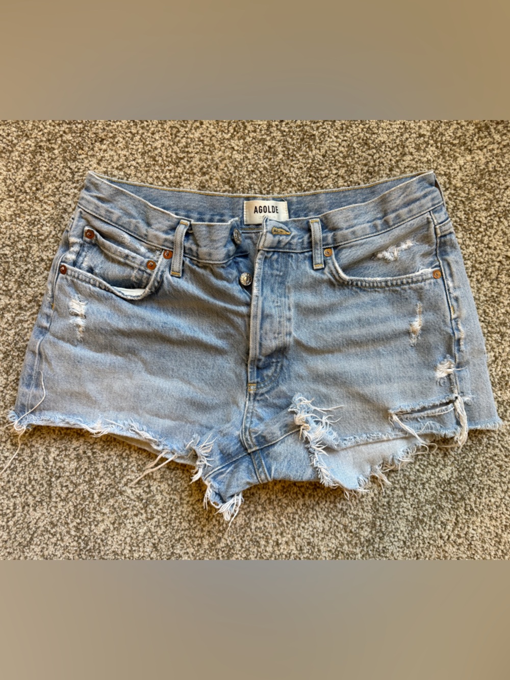 AGOLDE Parker Shorts, size 28
